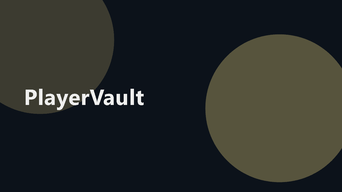 Imagen de PlayerVault